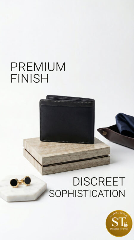 Calvin klein inspired dual (black) MEN’S WALLET