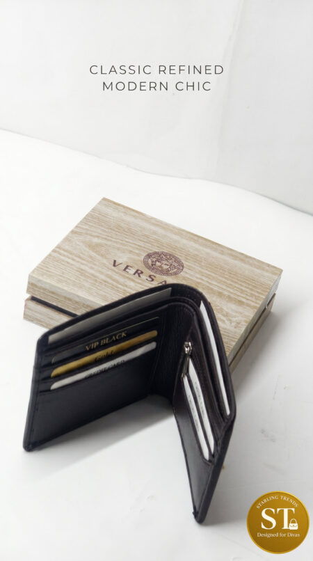 VERSACE INSPIRED (BLACK) MEN’S WALLET