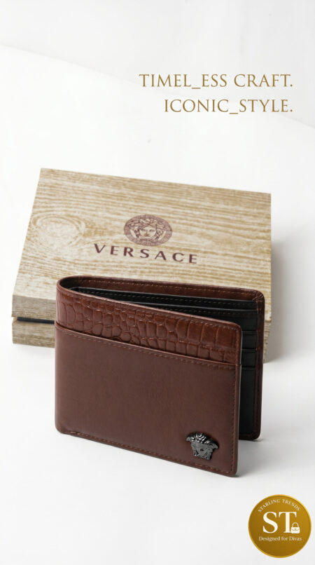 VERSACE INSPIRED (TAN) MEN’S WALLET