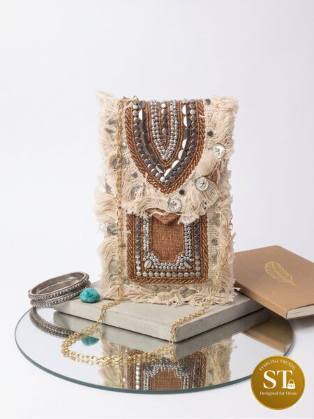 BOHO TRIBAL PHONE SLING (COPPER)