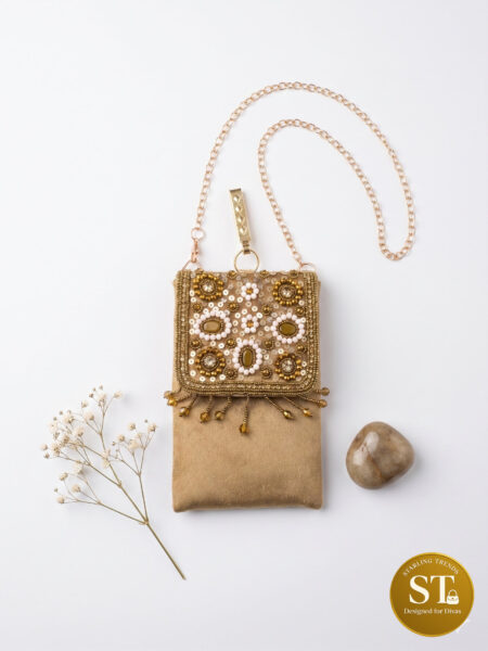 Rajwada Phone Sling (GOLDEN)