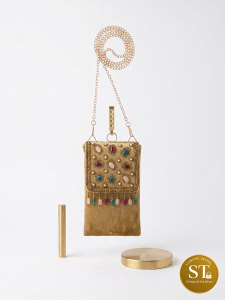 Shahzadi Phone Sling (GOLDEN)
