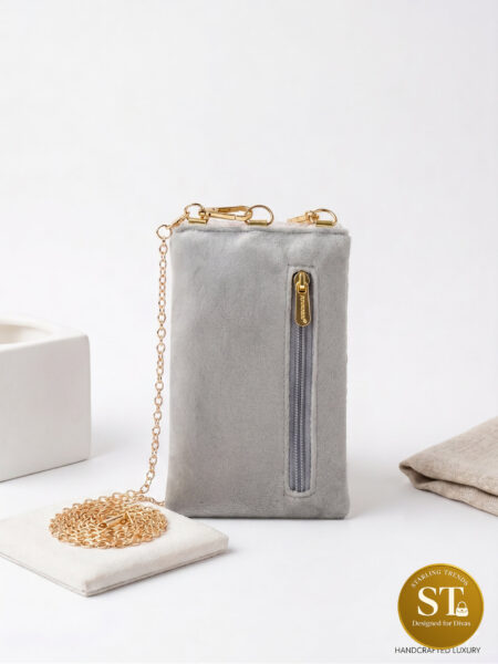Ruhani Raj Phone Sling (GREY)