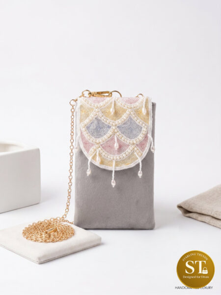 Ruhani Raj Phone Sling (GREY)