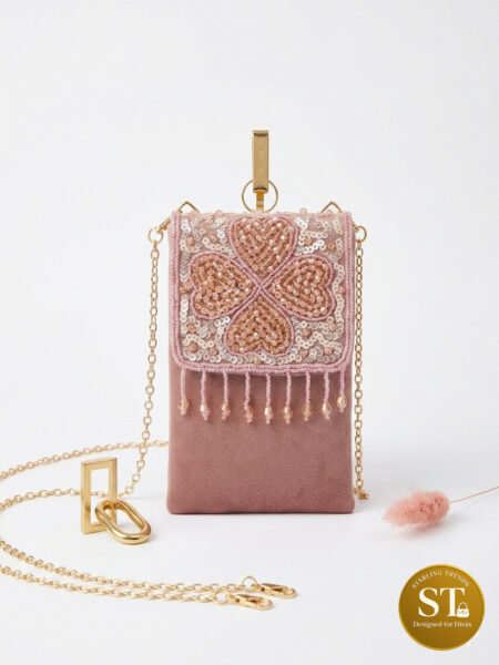 Royal Trellis Phone Sling