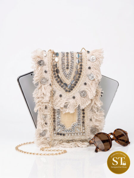 BOHO TRIBAL PHONE SLING (MANGO)