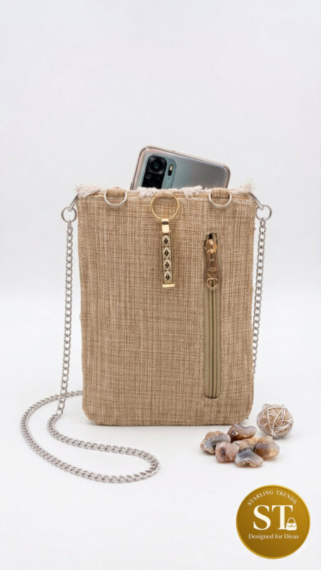 BOHO ULTIMA (LIGHT BEIGE) PHONE SLING