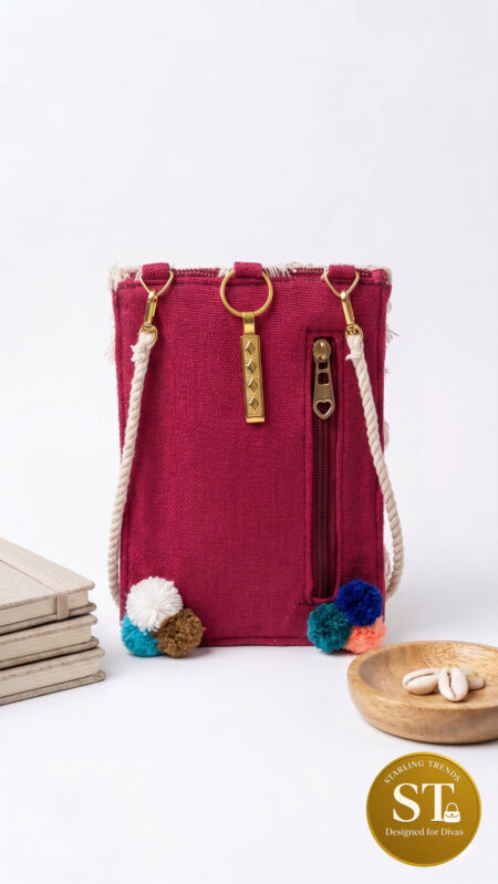 BOHO ULTIMA (MEHROON) PHONE SLING
