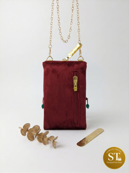 Rajwada 2.0 Phone Sling (MAROON)