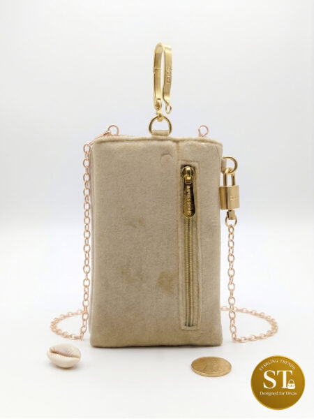 Shahzadi Phone Sling (BEIGE)