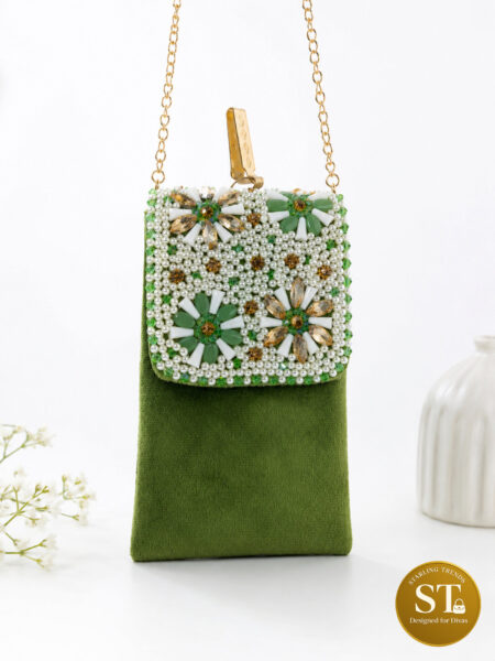 4 STAR PHONE SLING (GREEN)