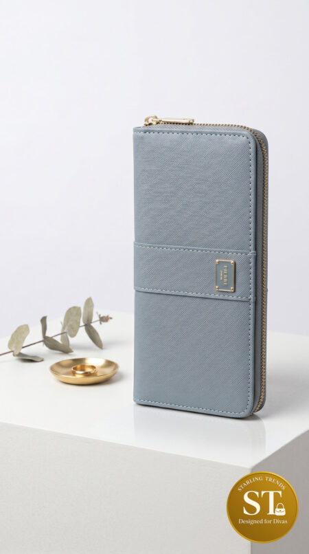Opulent Edge Women’s Wallet (GREY)