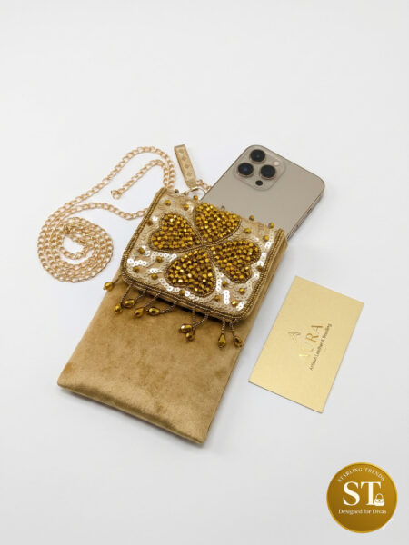 Royal Trellis Phone Sling