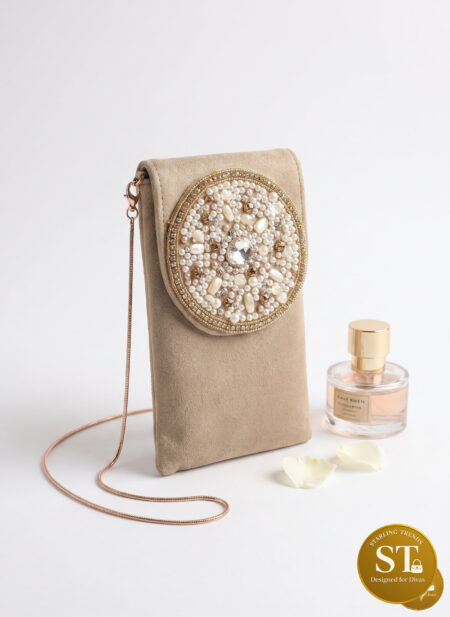 RAANI CHAKRA PHONE SLING (TAN)