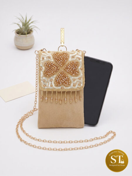 Royal Trellis Phone Sling