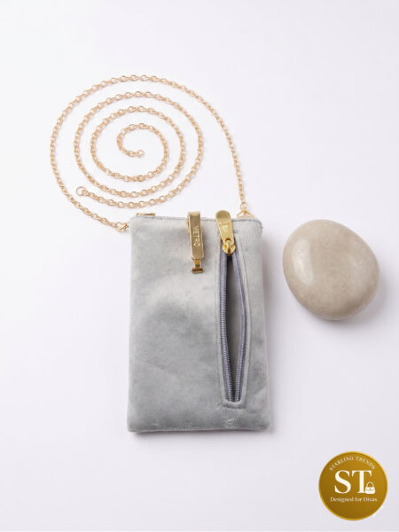 Shahzadi Phone Sling (SILVER)