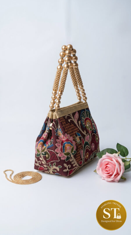 Rajsi Bloom Potli (MAROON)
