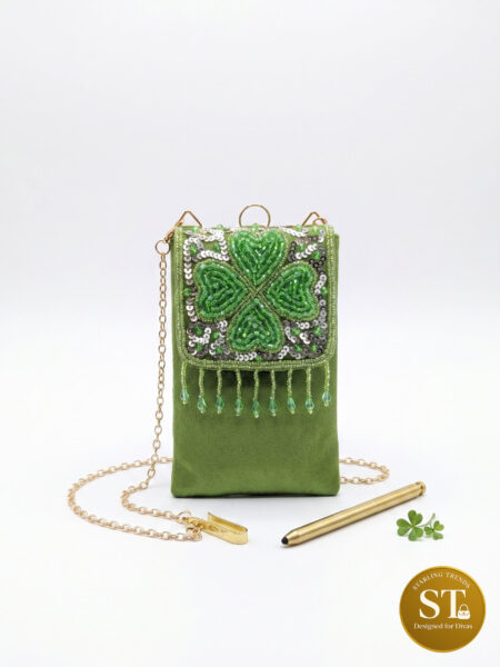 Royal Trellis Phone Sling