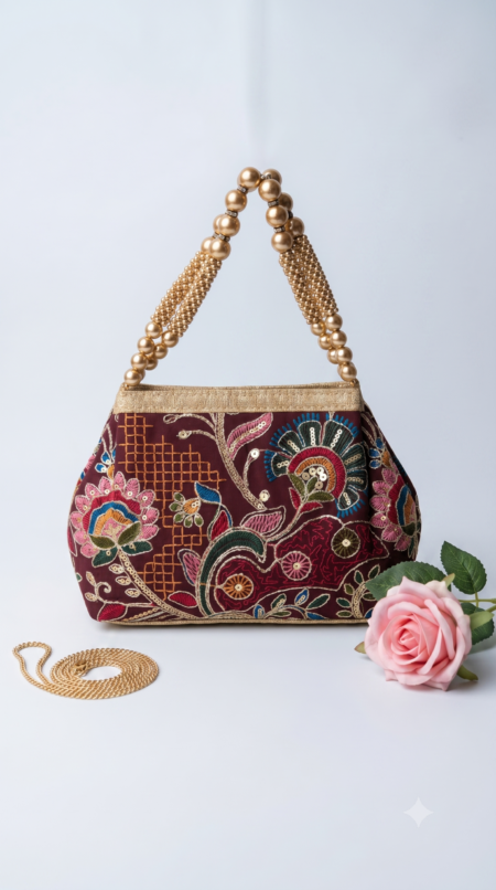 Rajsi Bloom Potli (MAROON)