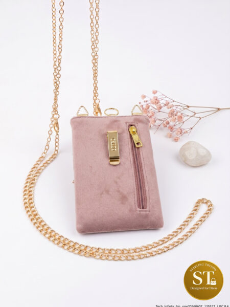 Royal Hearts Phone Sling (ROSE PINK)