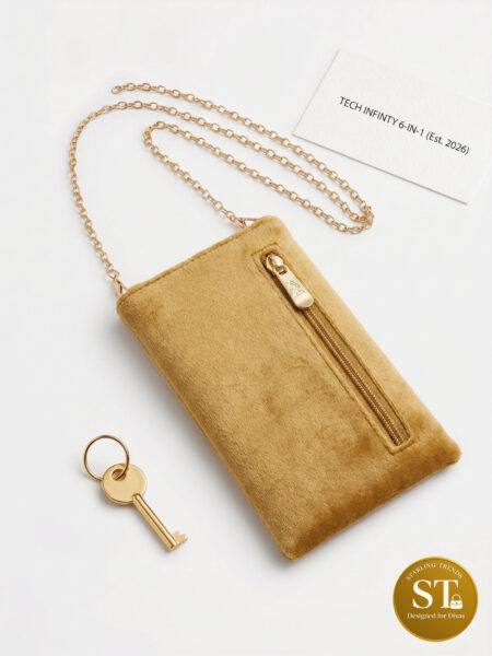 Royal Hearts Phone Sling (GOLDEN)