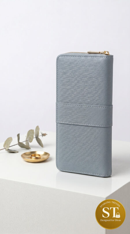 Opulent Edge Women’s Wallet (GREY)