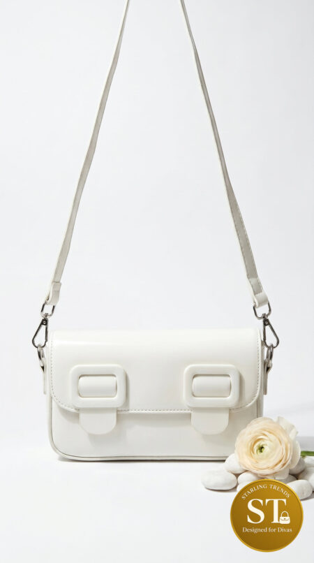 White Moonlight Sling bag