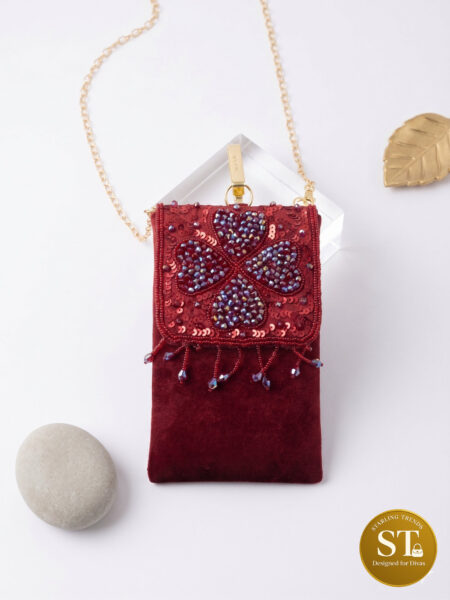 Royal Trellis Phone Sling
