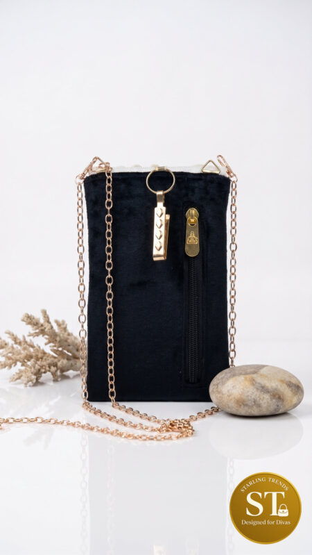 DESI DIVA PHONE SLING (BLACK)