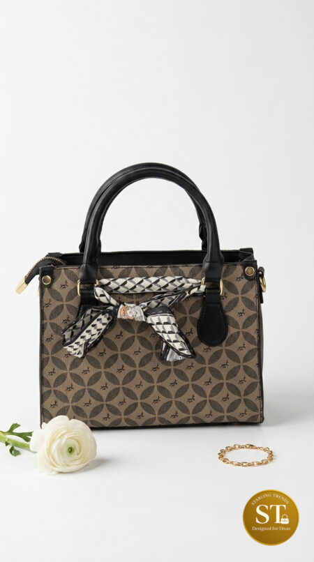 Deer grace Handbag (black)