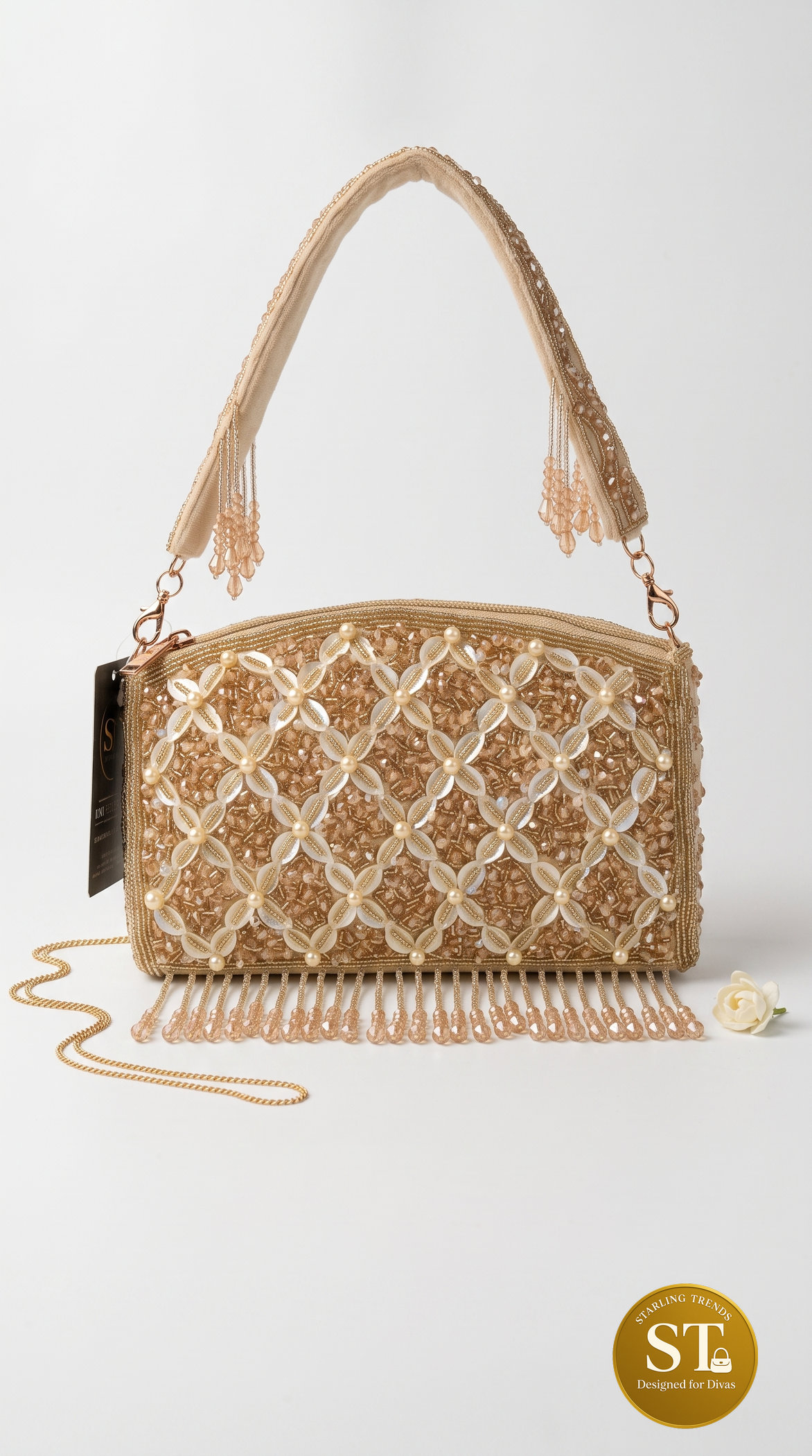 Crystal Pearl Flap
