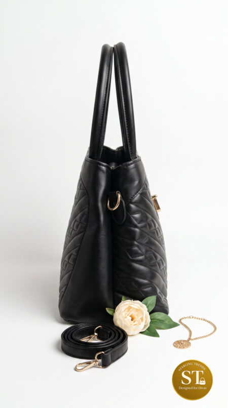 AURORA BLACK HANDBAG