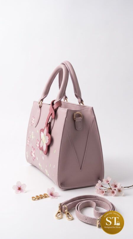 Blush Blossom Handbag (Pink)