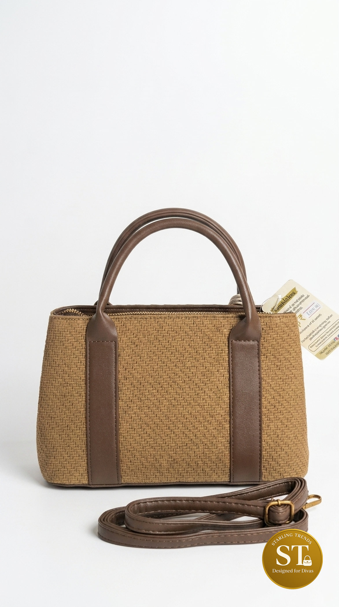 Maison Heart Handbag (Creme) - Image 3