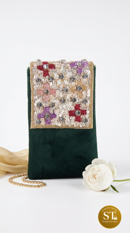 PREM KAHANI PHONE SLING GREEN