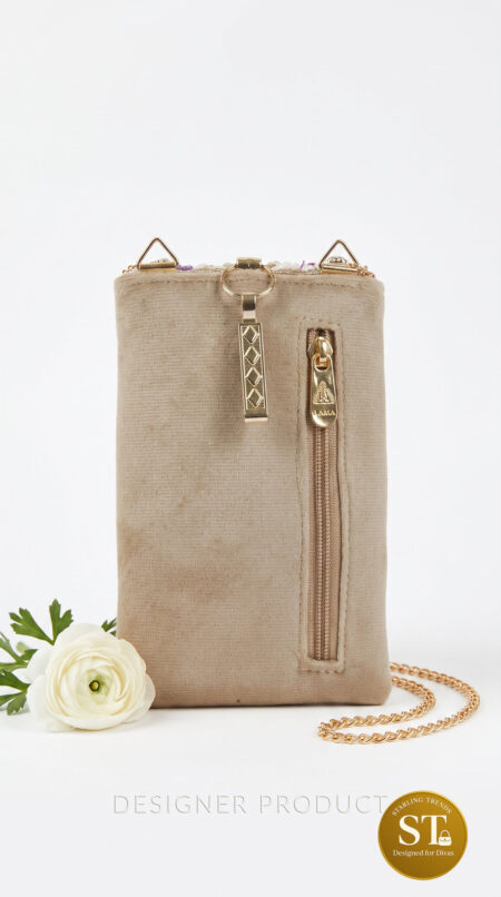 PREM KAHANI PHONE SLING TAN