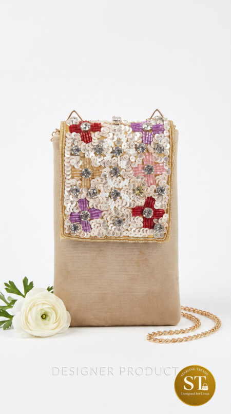 PREM KAHANI PHONE SLING TAN