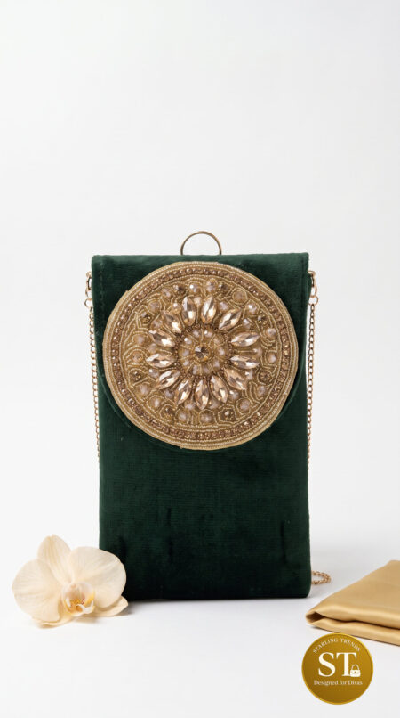 PREM PAKSHI PHONE SLING GREEN