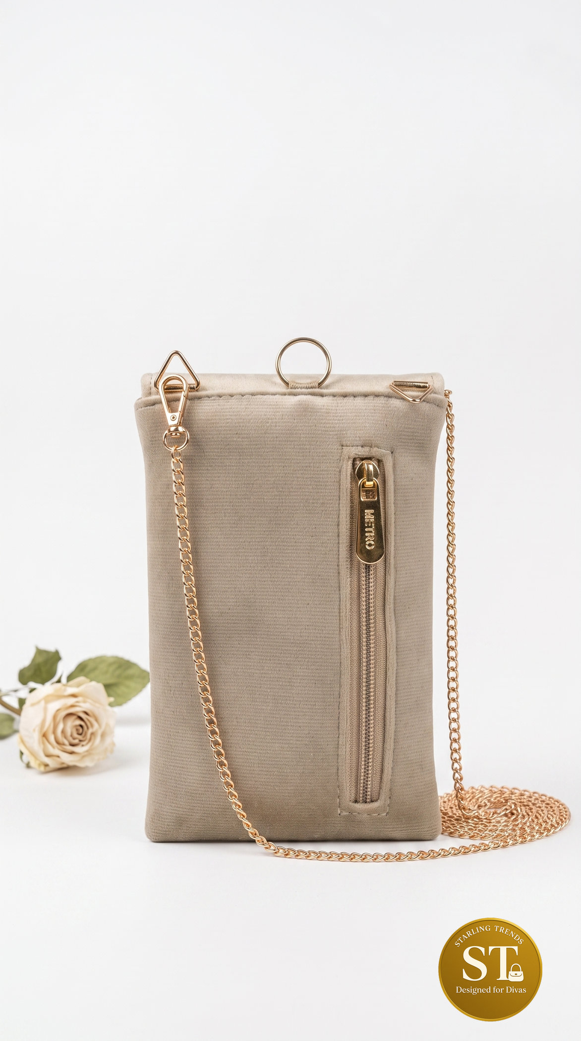 PREM PAKSHI PHONE SLING BEIGE - Image 2