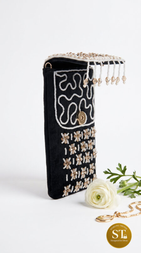 RATAN PHONE SLING BLACK