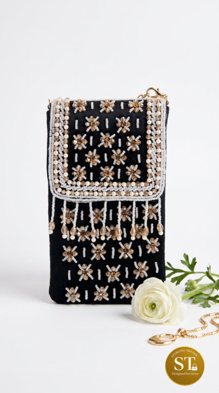 RATAN PHONE SLING BLACK
