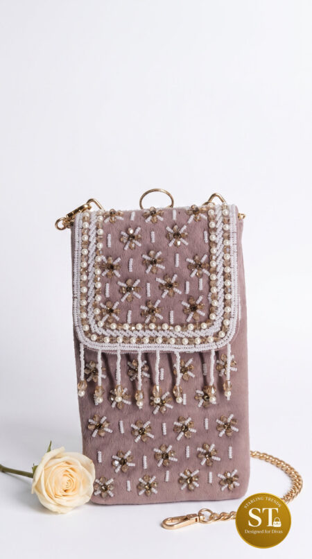 RATAN PHONE SLING PINK
