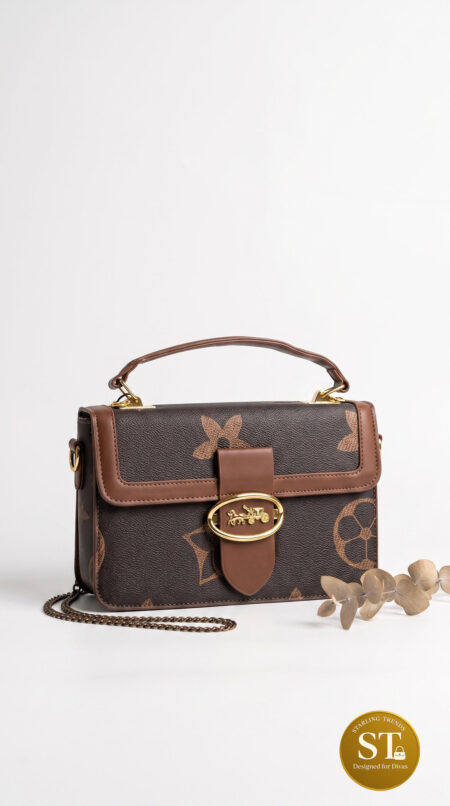 COACH BLOOM SLINGBAG (BROWN)