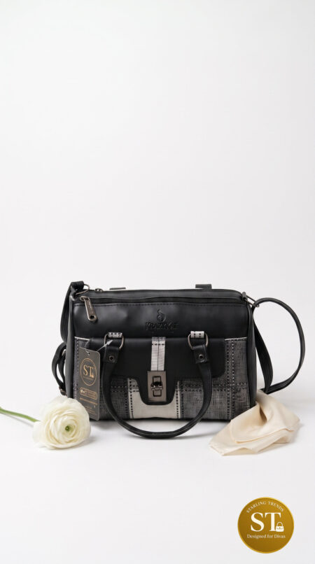 SIENNA BOW SLINGBAG (BLACK)
