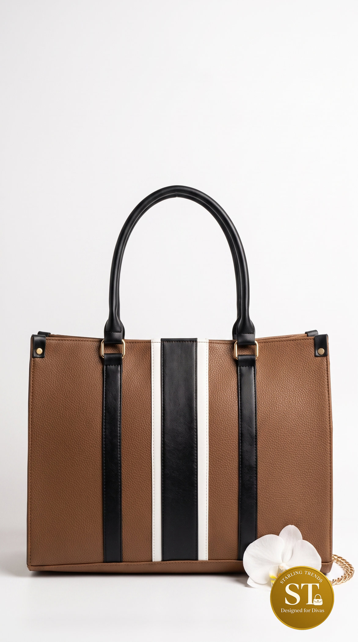URBAN STRIPE TOTE BAG