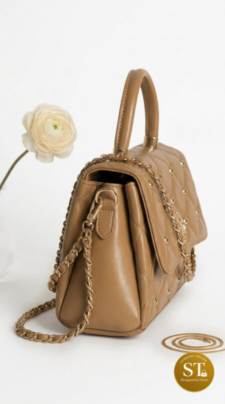 Vienna Quilted Sling Bag (Khadi)