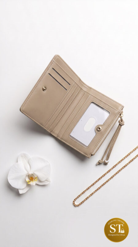 LACE GRACE HAND WALLET (BEIGE)