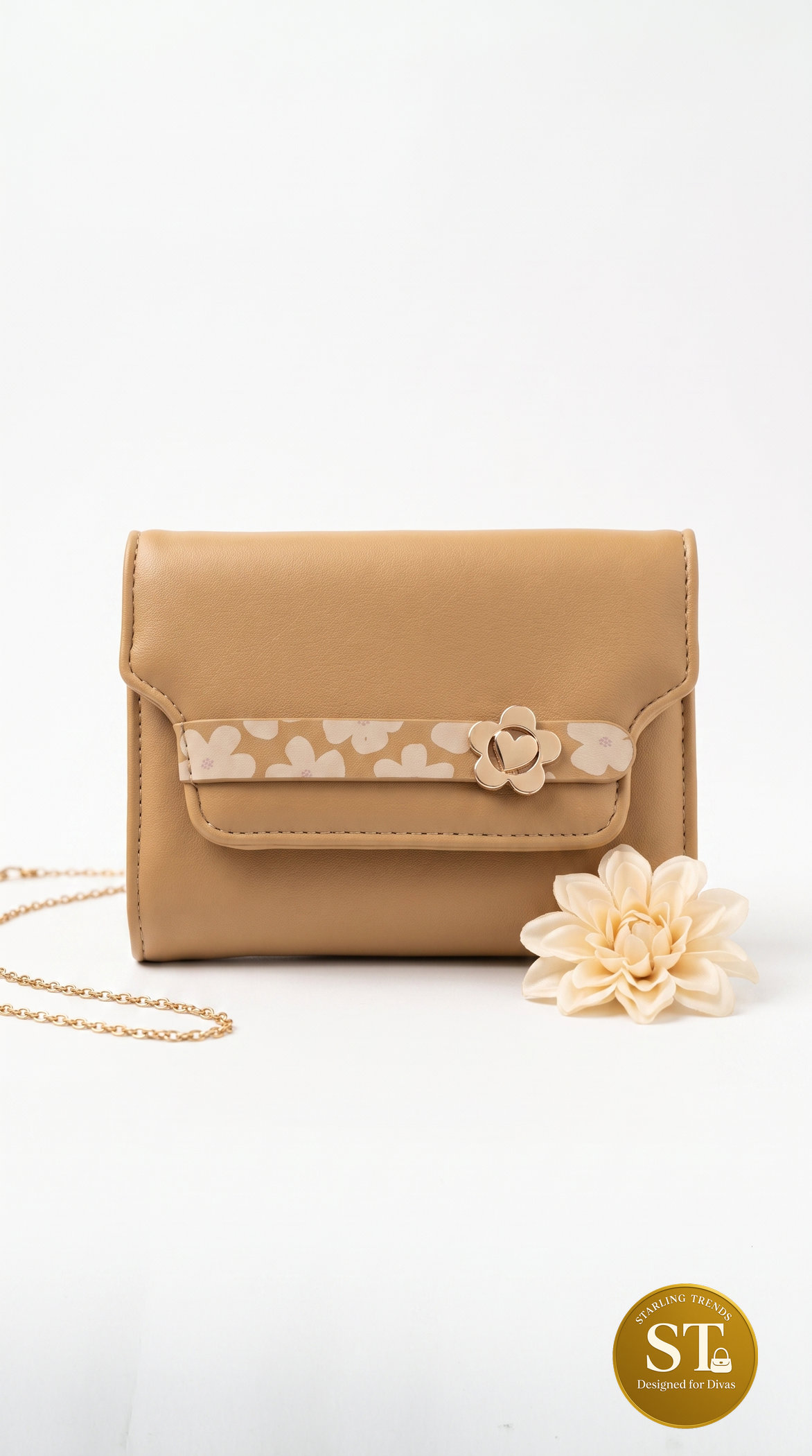 FLOWER BELLE HAND WALLET (YELLOW)