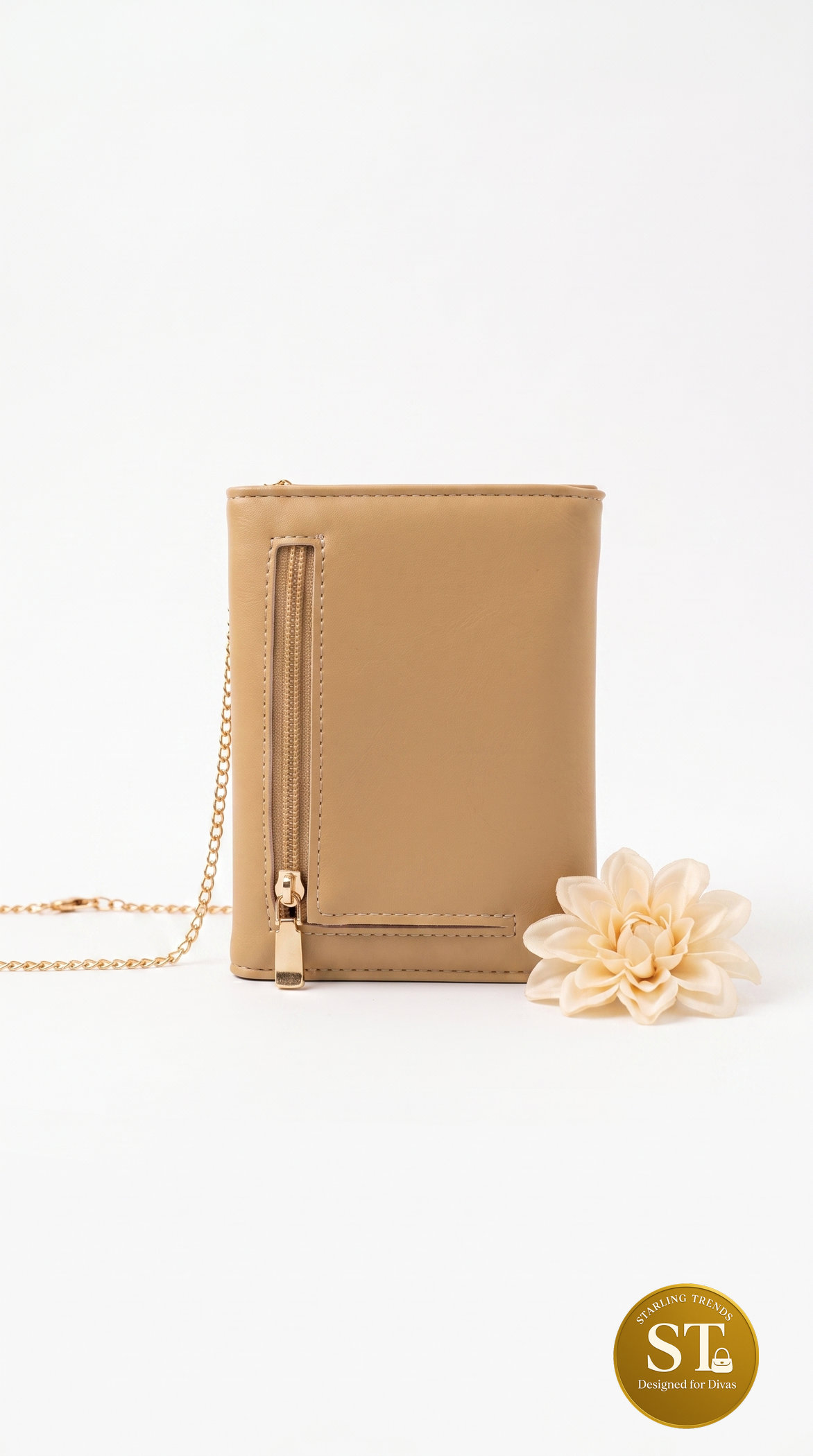FLOWER BELLE HAND WALLET (YELLOW) - Image 3