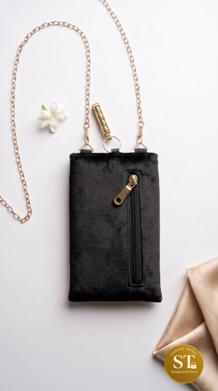 HEXA STORY PHONE SLING (BLACK)